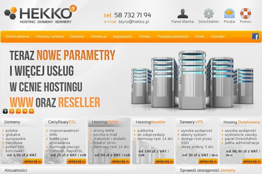 Hekko.pl: profesjonalne serwery dla firm