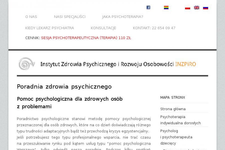 Poradnia psychologiczna Warszawa